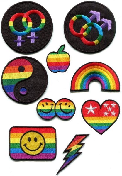 Наклейки ЛГБТ