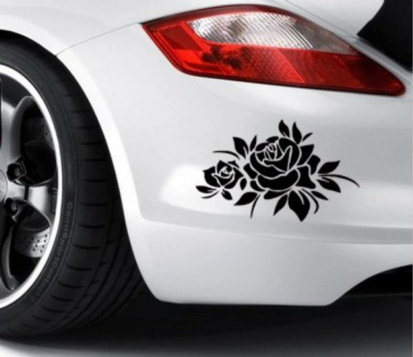 Виниловые наклейки на бампер авто