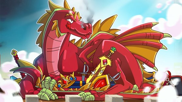 Дракон на тронном зале 7 Кастл Хастл