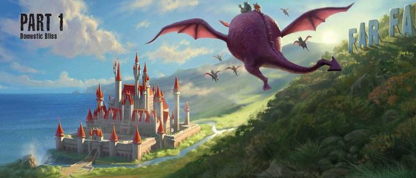 Замок фэнтези