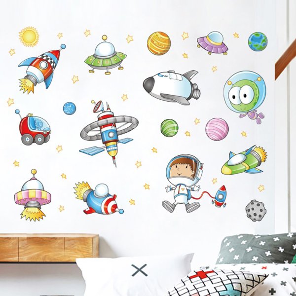 Космические наклейки для детей