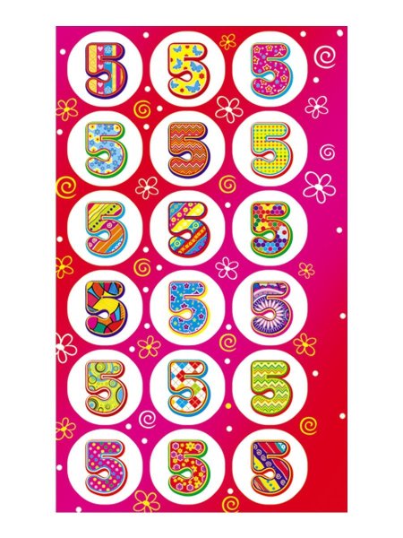 Наклейки оценки для детей