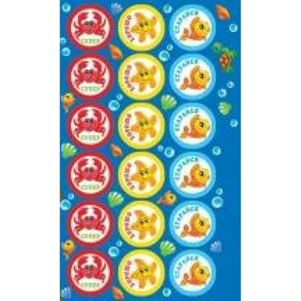 Поощрительные наклейки