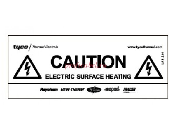 Lab-ETL-R этикетка электрообогрев