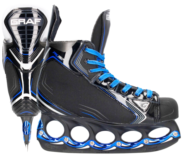 Коньки хоккейные трафарет