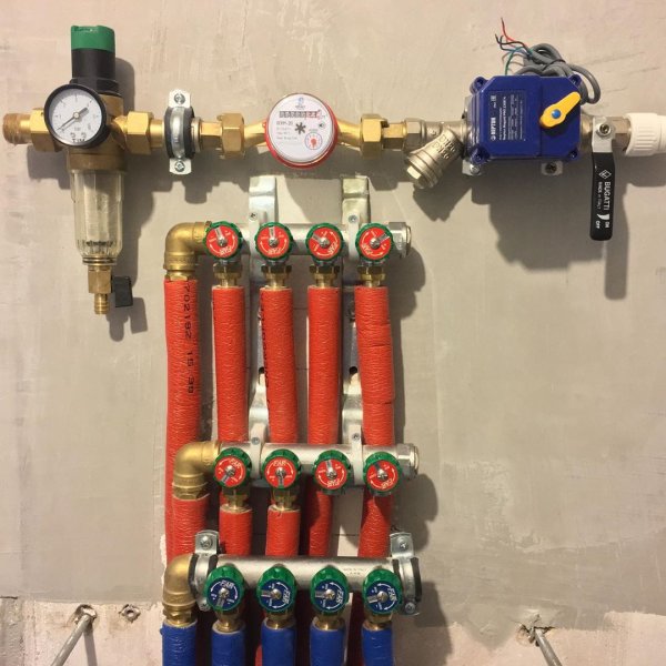 Коллектор отопления в квартире