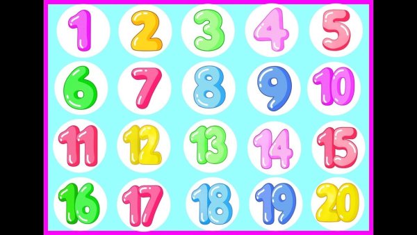 Цифры для детей