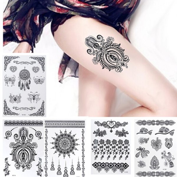 Переводные наклейки на тело