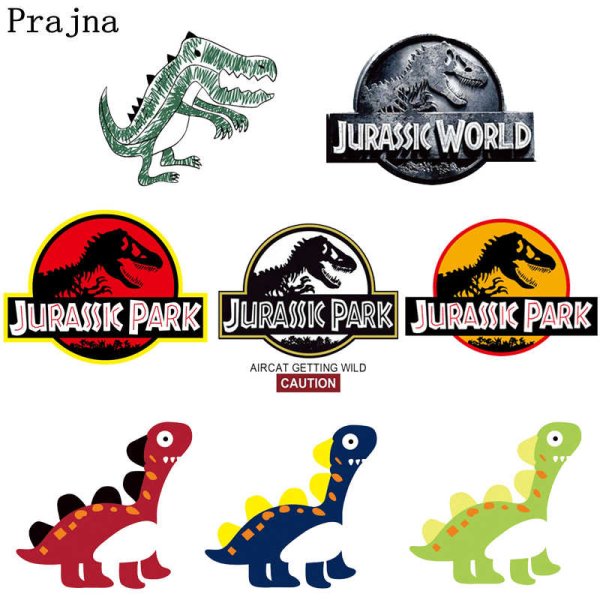 Наклейки Jurassic Park
