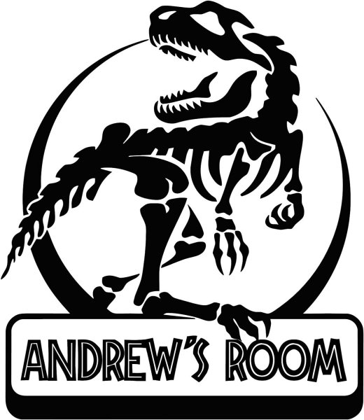 Наклейки джурасик парк