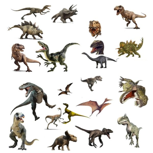 Стикеры мир Юрского периода