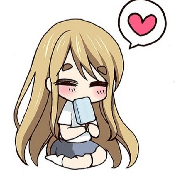 Аниме Стикеры для срисовки