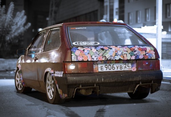 Наклейки на Жигули на лобовое