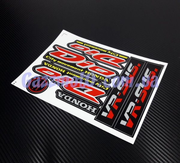 Наклейки Honda Dio 27