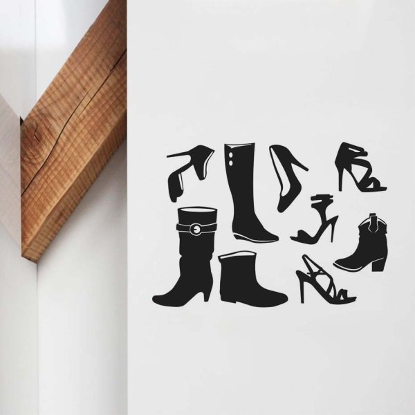 Стикеры для обуви декор