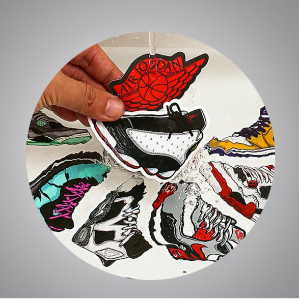 Стикеры для обуви декор