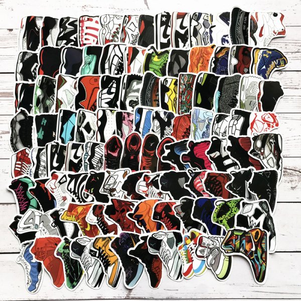 Наклейка туфля