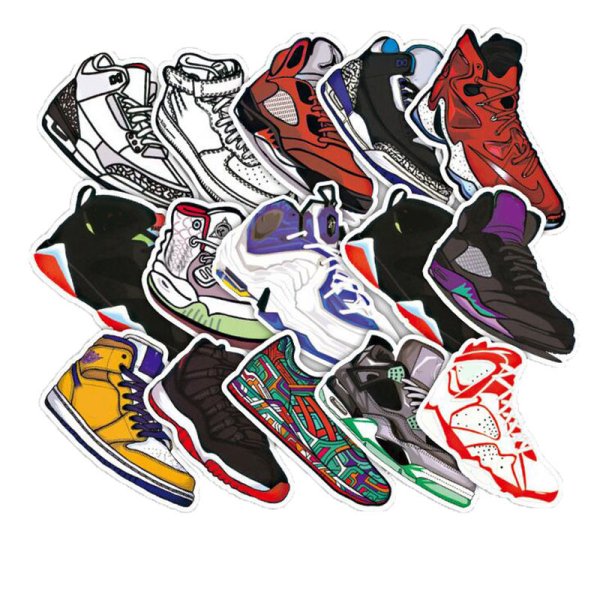 Кроссовки с этикеткой