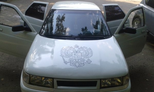 Наклейки на приоре