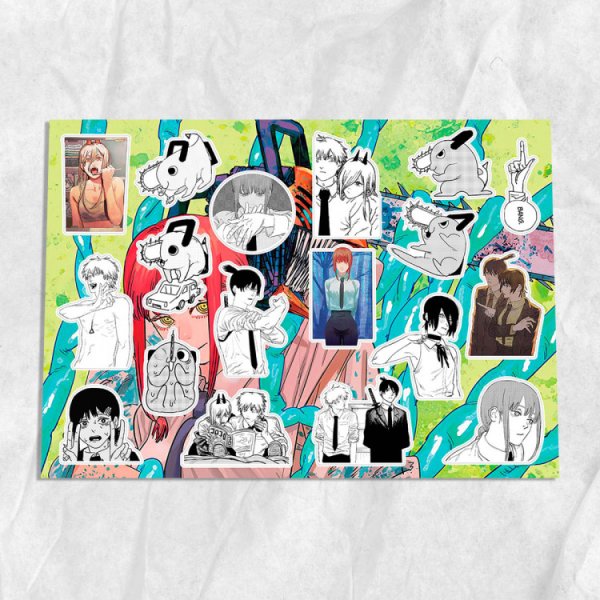 Стикеры аниме вещи