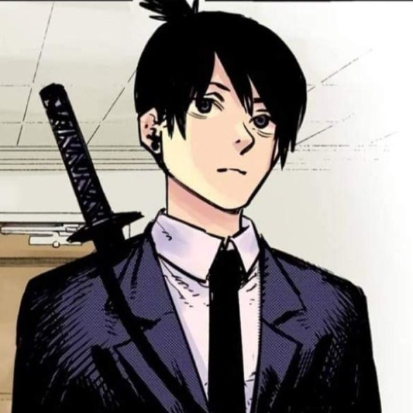 Человек бензопила Пауэр Манга