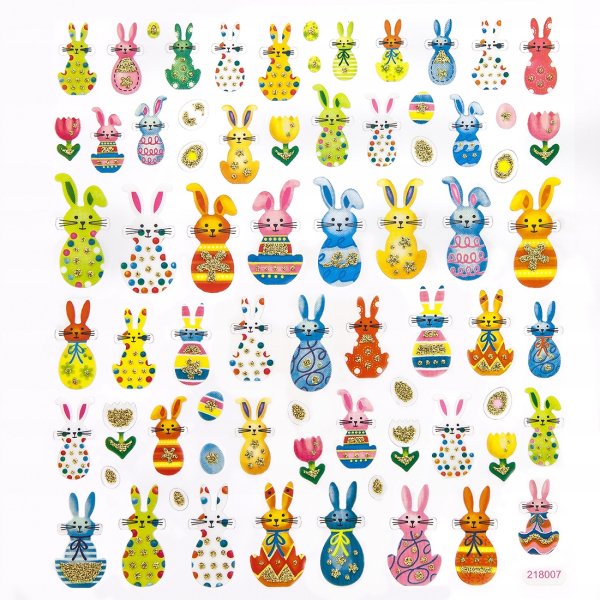 Наклейка Зайка