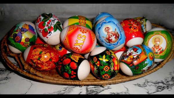 Термонаклейки на яйца пасхальные