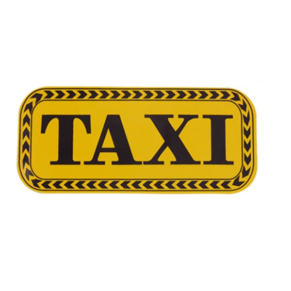 Taxi наклейка