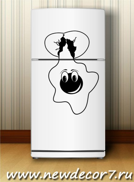 Наклейка на холодильник -паб