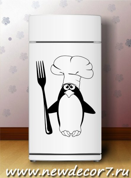 Трафареты на холодильник