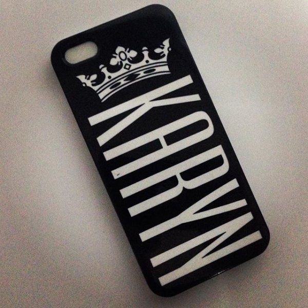 Именной чехол на айфон