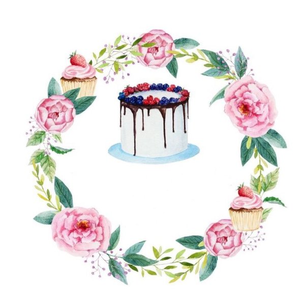 Наклейки для кондитерской