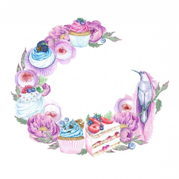 Круг для надписи