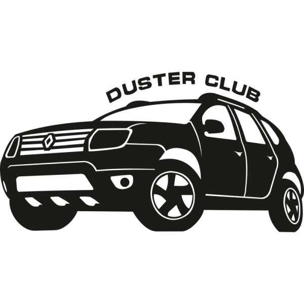 Renault Duster наклейки