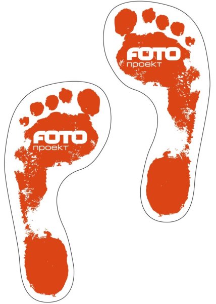 Классики наклейка на пол