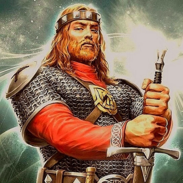 Античные наклейки на капот богиня