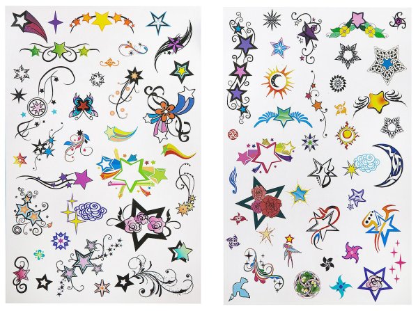 Переводные наклейки