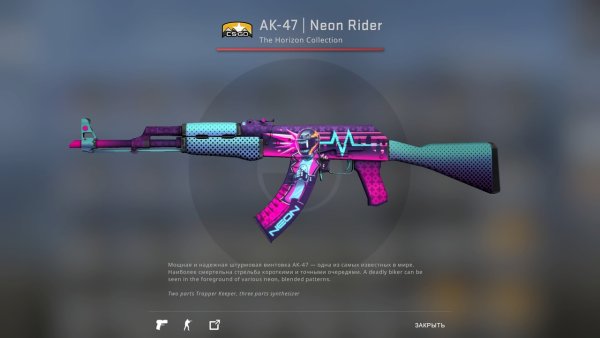 Глок неоновая революция