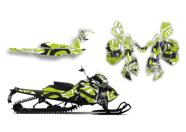Наклейки на снегоход Ski-Doo Freeride 2014