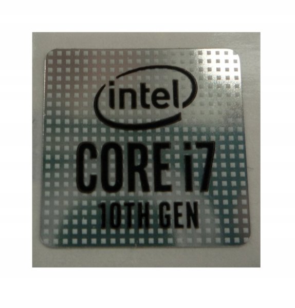 Intel Core наклейки 2th Gen