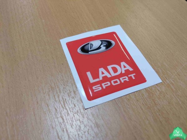 Наклейка Лада спорт на крыло