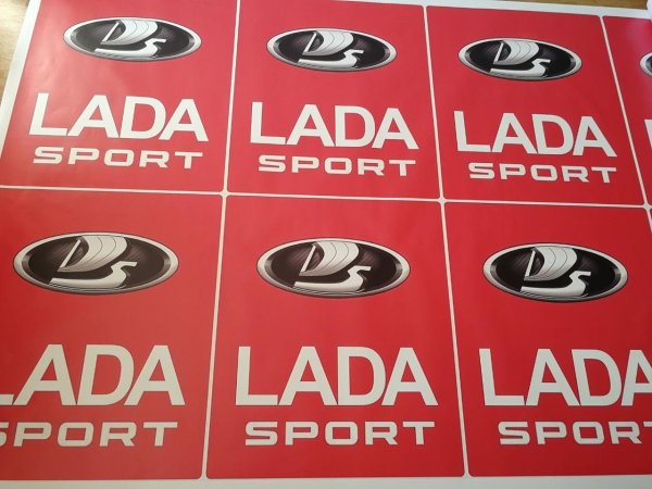 Лада спорт надпись