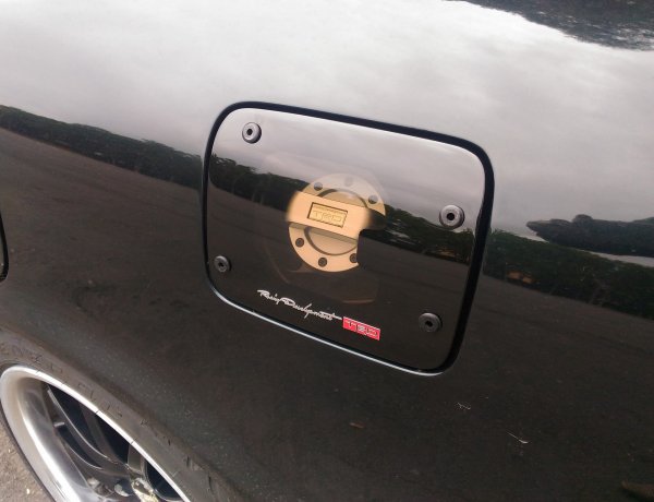 Прозрачный лючок бензобака TRD Chaser jzx100