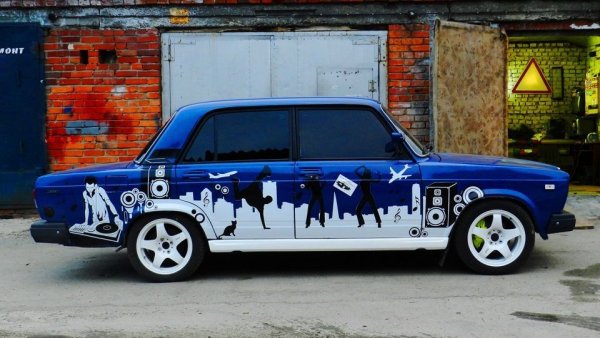 ВАЗ 2107 бомбинг