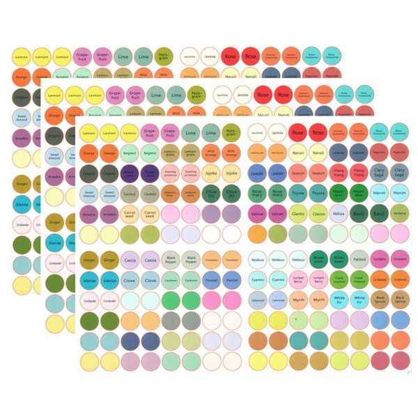 Наклейки для аромамасел