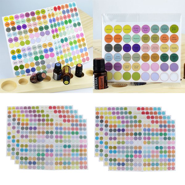 Наклейки для аромамасел