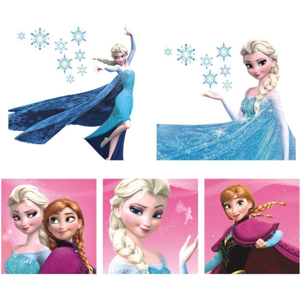 Стикеры Эльза и Анна
