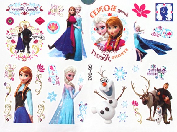 Frozen наклейки