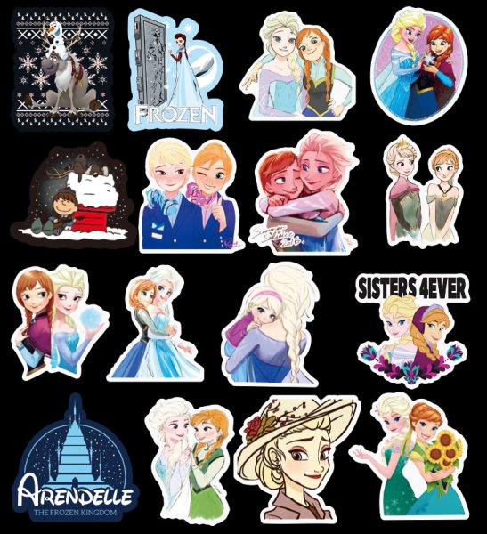 Эльза Холодное сердце в круге