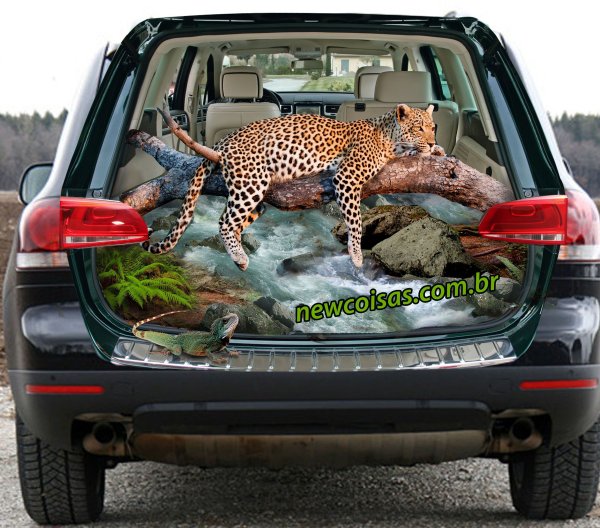 Объёмные наклейки на автомобиль